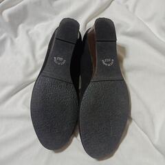 黒　パンプス　23.5cmの画像
