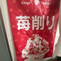 苺削り　タペストリーの画像