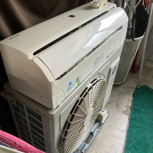 保証付、取付込、シャープ2021年5.6KW 18畳