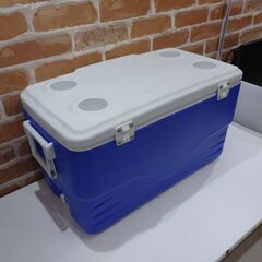 Coleman コールマン クーラーボックス 45L 48QT ブルー　【モノ市場東海店】139の画像