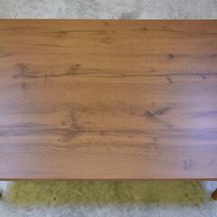 ≪zyt2322ジ限≫ ニトリ 2WAYコタツ ニベル105 MBR 幅105cm 奥行70cm 高さ40cm-65cm ローテーブル/座卓/こたつ/脚延長式/中古家具/宮城県仙台市 70707-04の画像