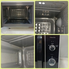[八5857]  TOSHIBA   2022年製　電子レンジ　ER-WM17 (W)   外形寸法　幅458㎜  奥行349㎜  高さ281㎜  加熱室の有効寸法　幅273㎜  奥行き323㎜  高さ181㎜の画像