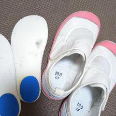 上履き　18センチ　幅広の画像