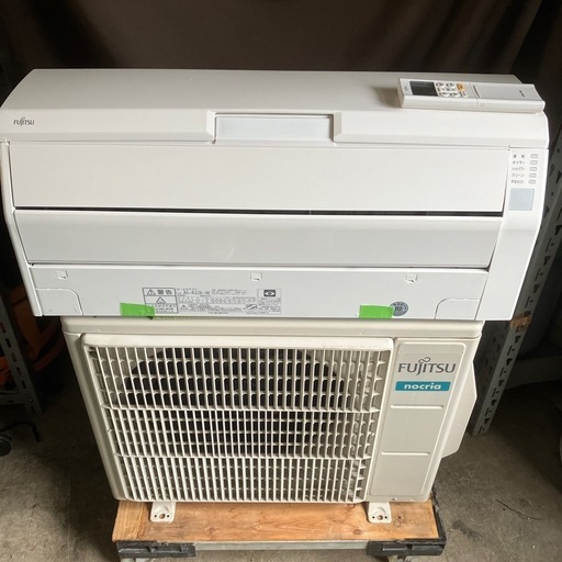 保証付、取付込、FUJITSU2020年2.2KW6畳用