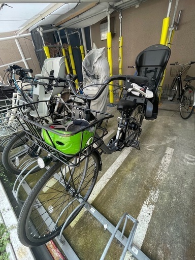 チャイルドシート付き電動自転車 (さなだ) 福岡の電動アシスト