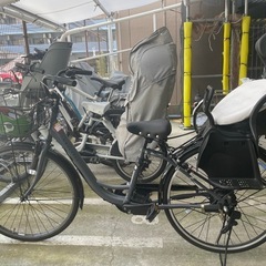 ✨前後チャイルドシート付き 電動自転車✨