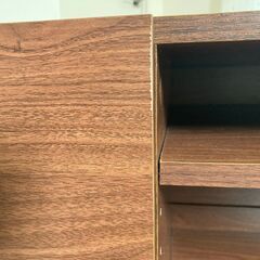 木製テレビ台の画像
