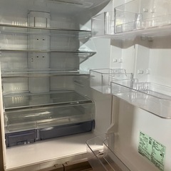 ⭐︎値下げ⭐︎ロ2507-267 三菱ノンフロン冷凍冷蔵庫 MR-B46A-P 2017年製 全定格内容積455L 動作確認済み キズ汚れ有り 現状お渡しの画像