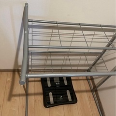 押入れ収納棚 ハンガーパイプ付の画像