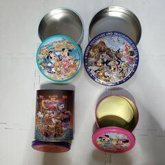 ディズニーリゾート お菓子の空き缶 未使用 9個 ディズニーランド ディズニーシーの画像