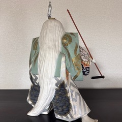 博多人形　鏡獅子　ケース入りの画像