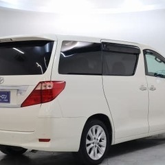 【自社ローン対象】トヨタ　アルファード　両側電動スライドドア　パワーシート　後席モニターの画像