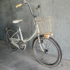 昭和レトロ ママチャリの画像