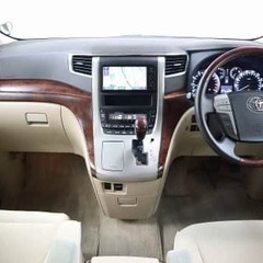 【自社ローン対象】トヨタ　アルファード　両側電動スライドドア　パワーシート　後席モニターの画像