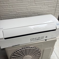 ✨美品✨2023年製　HITACHI エアコン　白くまくん　8畳用の画像