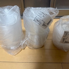 プリンカップと100均などで購入したカブクワ（カブトムシ、クワガタ）飼育グッズセットの画像