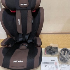 美品　RECARO Start J チャイルドシート ブラウン　...