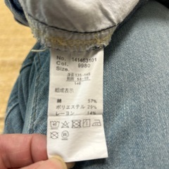 ジーパン👖140sizeの画像