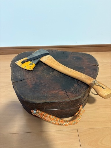 Hultafors 斧　薪割り台セット