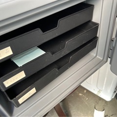 アイエスケイ　キングクラウン　対火金庫　金庫　鍵ありの画像