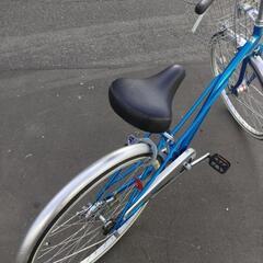 26インチ 🚲 中古 自転車 9,480円 🔑鍵 💡オートライト付 新規防犯登録料コミ 797の画像
