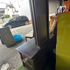 ドレッサー　鏡台　民芸家具　民藝家具　の画像