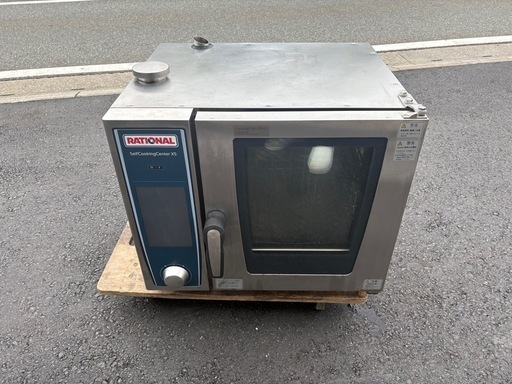 ■中古品 ラショナル スチームコンベクションオーブン SCCXS62/3E 2020年 3相200V 655ｘ555ｘ567ｍｍ 動作問題なし■