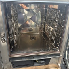 ■中古品 ラショナル スチームコンベクションオーブン SCCXS62/3E 2020年 3相200V 655ｘ555ｘ567ｍｍ 動作問題なし■の画像