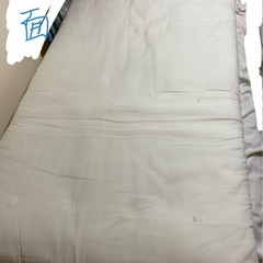 ☺️ 敷布団　S 104✖️215✖️h4cm  アイボリー(カバー別出品売却済)の画像