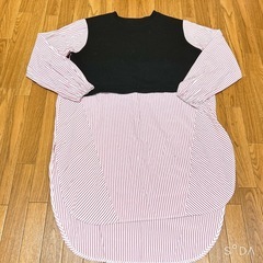 【8/8 17:30 掲載削除】Tシャツ ワンピース Fサイズの画像