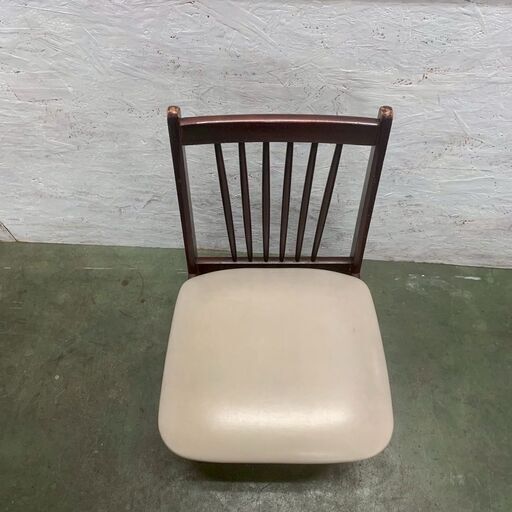 【SALE 入手困難 定価42万】高級木製イス・回転式　アンティーク⑩ 英国アンティークの回転椅子、木製のデスクチェア（リボルビング