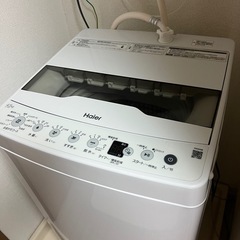 （取引終了）4.5キロ　洗濯機の画像