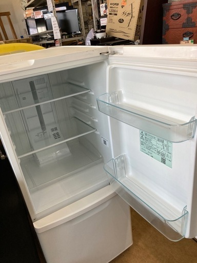 Panasonic パーソナル冷蔵庫 138L 右開き 2ドアNR-B14CW  リサイクルショップ宮崎屋　佐土原店　25.7.9F