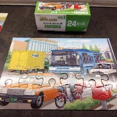 くもんのジグソーパズル　ステップ3車の画像