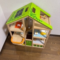 早い者勝ち！　hape ドールハウス　美品の画像