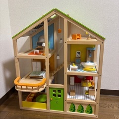 早い者勝ち！　hape ドールハウス　美品の画像