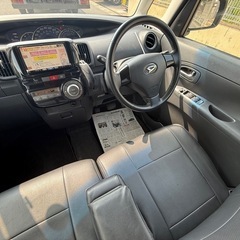 綺麗！走行10万㌔！23年後期型タントカスタムX！Bluetooth フルセグTVナビ パワスラ 不具合なし！スマートキー付きの画像