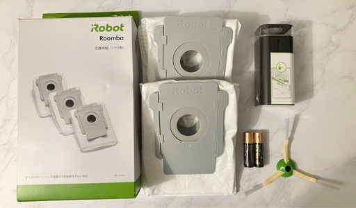 ルンバi7+ 、新品【紙パック、ブラシ、デュアルバーチャル