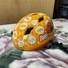 アンパンマン 自転車用 ヘルメット 中古品 46~52cm
