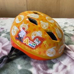 アンパンマン 自転車用 ヘルメット 中古品 46~52cmの画像