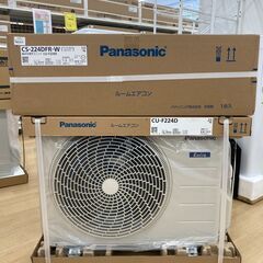 早い者勝ち！！【リユースのサカイ野々市店】☆未使用 エアコン パナソニック CS-224DFR-W 2024年製 ※別途取付料の画像