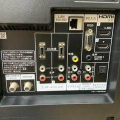 大7 SONY BRAVIA デジタルハイビジョン液晶テレビ 22インチ KDL-22EX300 2010年製 純正リモコン付の画像