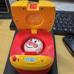アンパンマンの炊飯器おもちゃ　音声が出ます　（御飯ができたよ♪）　確認済の画像
