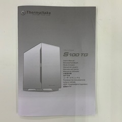 【開封済・未使用品】 Thermaltake  PCケース S100TGの画像