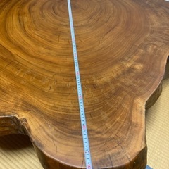机　テーブル　一枚板の画像