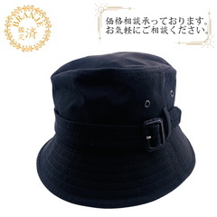 バーバリー BURBERRY その他帽子 バケットハット ブラック