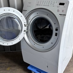 🔥🔥RORO YAMADA ドラム式洗濯乾燥機YWM-YV90N 2025年製配達無料🚚💦の画像