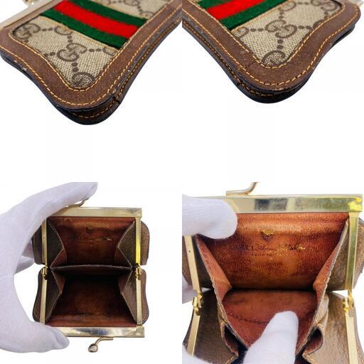 GUCCI グッチ コインケース シェリーライン がま口 オールド