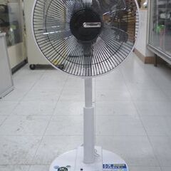 ユアサプライムス DCモーター 5枚羽根 扇風機 KYA-DFR30WK 白 2020年製 リモコン欠品 空調家電 苫小牧西店の画像