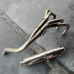 XJR400　4HM　ステンレス製　フルエキマフラーの画像